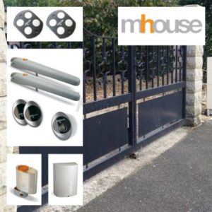kit motorisation portail battant Mhouse WG2W